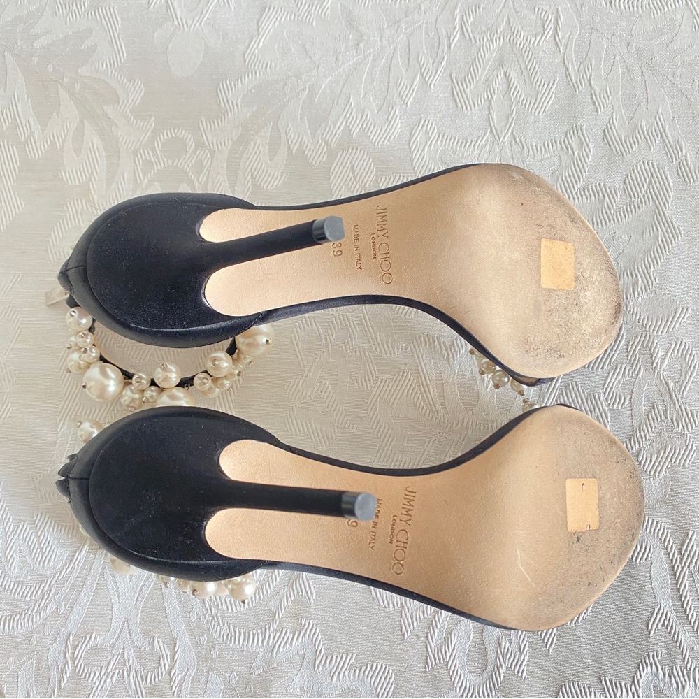Jimmy choo peal sandals - Picture 8 of 12